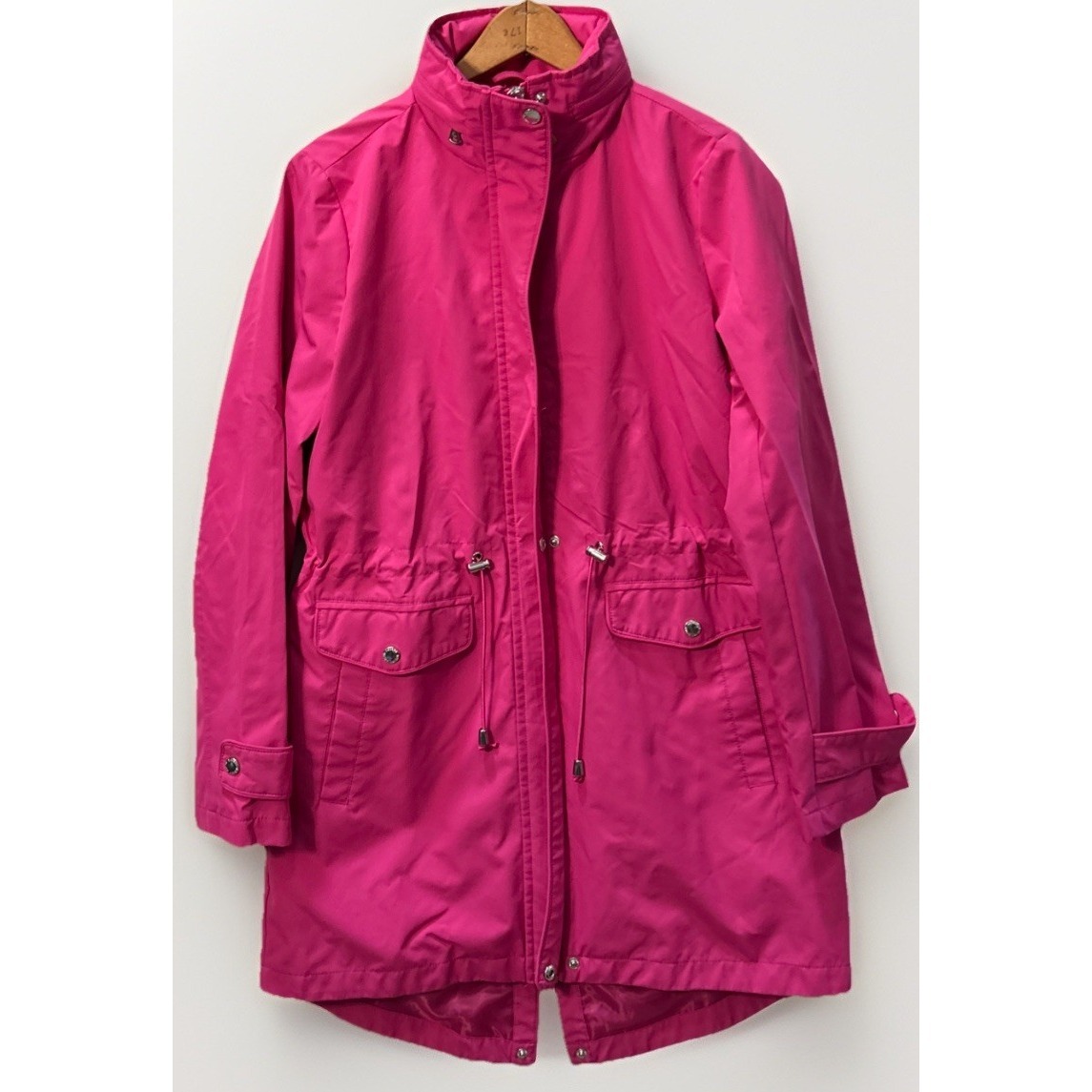 Women's Lauren Ralph Lauren Hooded Rain Jacket Stow Hood Sz Xs Ec
